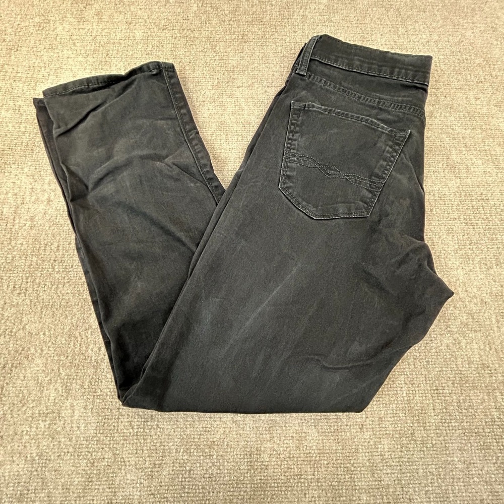 Denizen From Levis 231 Straight Jeans Mens 30x30 Black Denim Cotton Athletic Fit